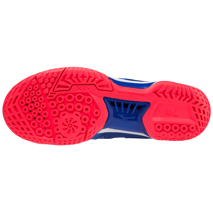 Mizuno Wave Fang Nx Princess Blue-White-Pink